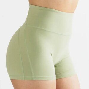Alphalete Pulse Surge Shorts- Matcha